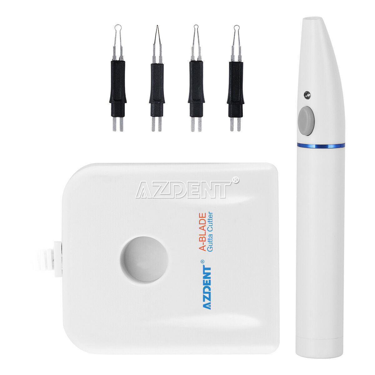5 X Dental Endo Tooth gum Gutta Percha Cutter Cordless Blade A-BLADE Ⅱ 4 Tips
