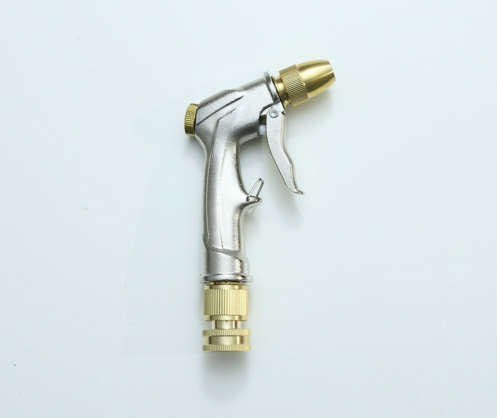 Metalic Garden Hose Nozzle + Quick connect Heavy Duty Metal Water High Pressure