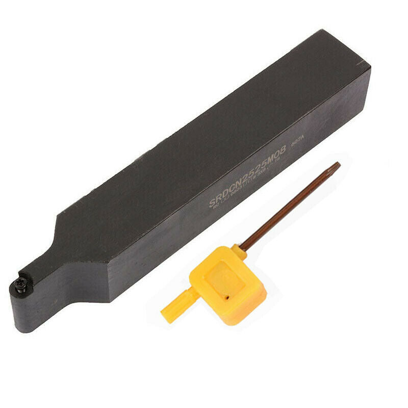 45° SRDCN2525M08 Lathe External Turning Tool Holder For RCMT08T3MO inserts