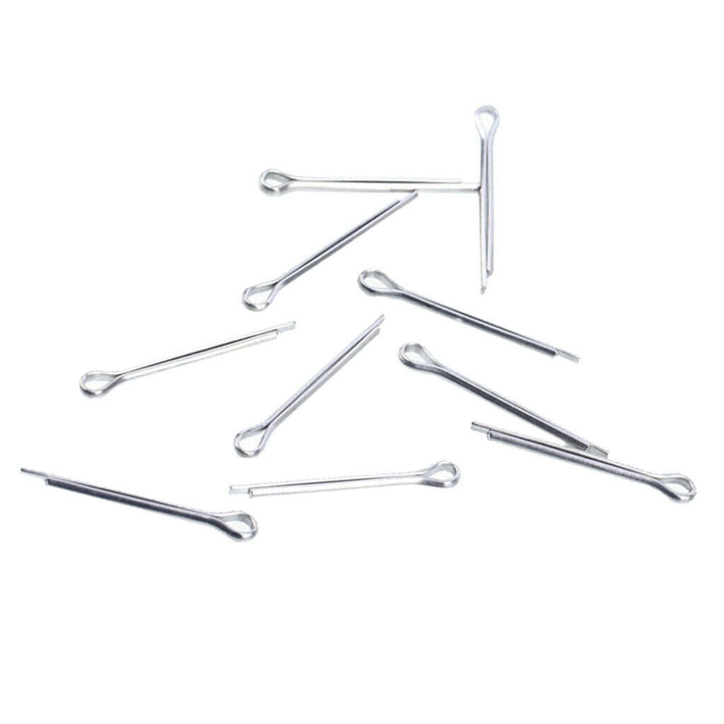 10 Pack  Split Pins Cotter Key Fasteners Hardware For Disc Brake Pads