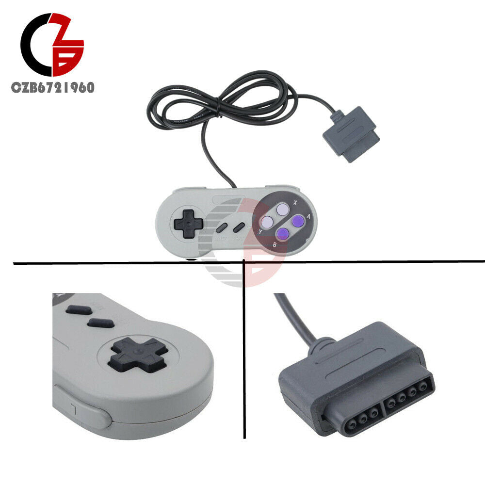 For Super Nintendo SNES System Console Control Pad NEW 16 Bit Controller