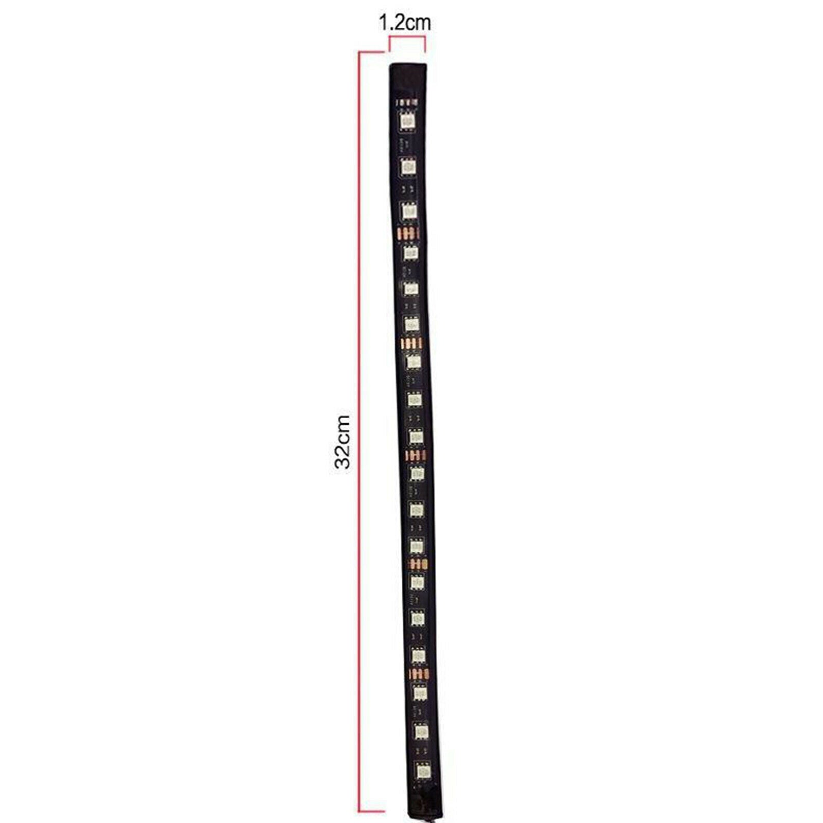 Car Interior Atmosphere Light LED & Remote Control Ambient Lamp 72Led