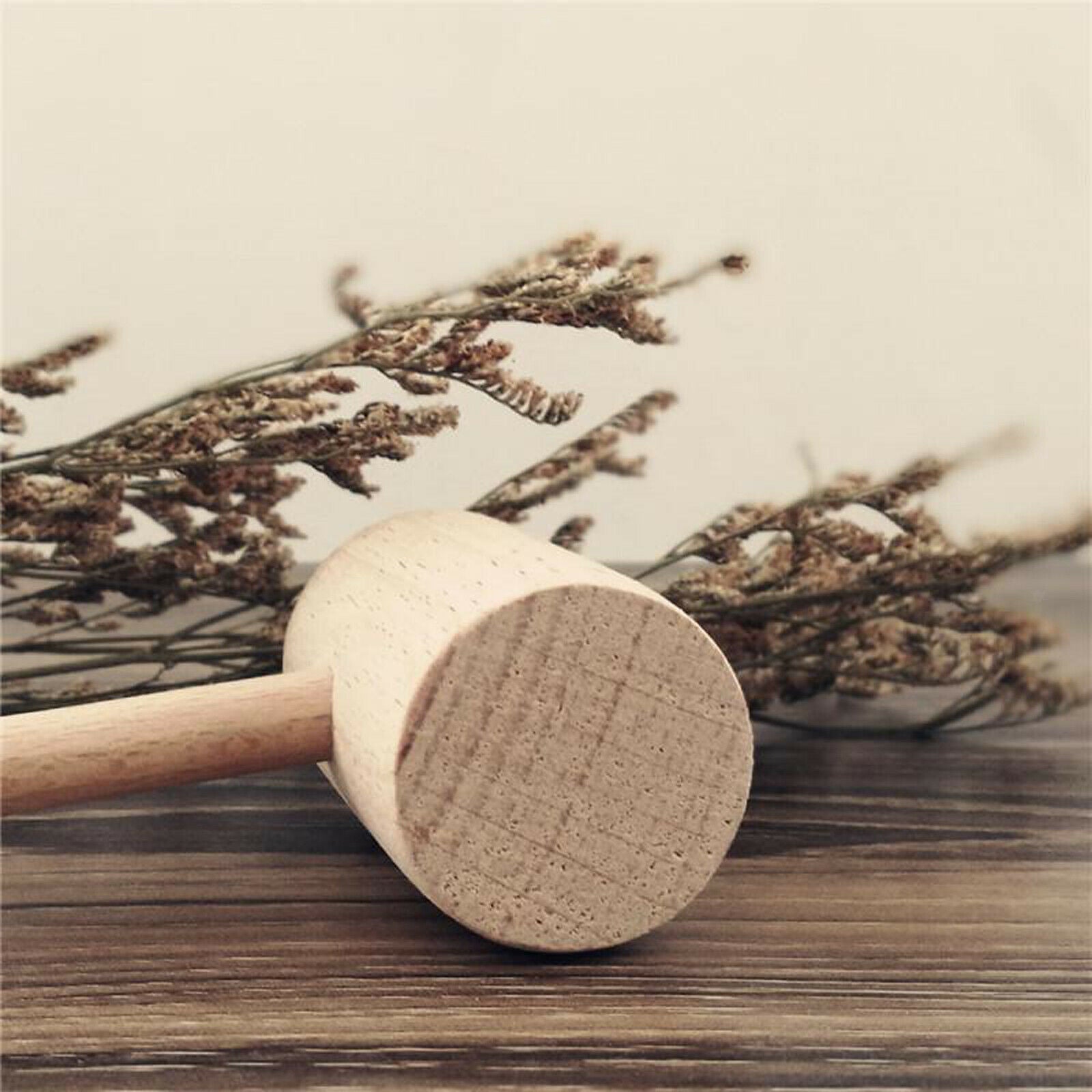 Hard Wooden Crab Hammer Lobster Mallets Smash-able for Shellfish Seafood