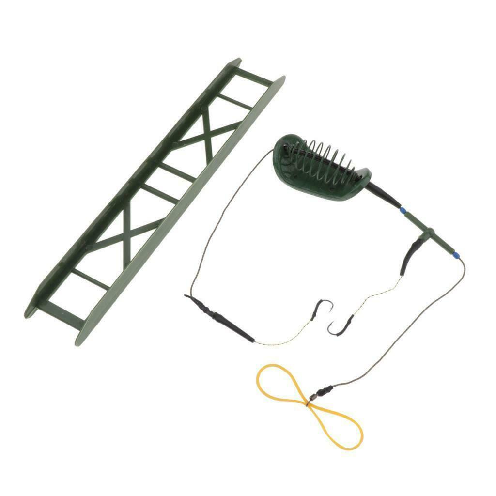 Fishing Baits Hook Lure Trap Hooks with Spring Feeder Coarse Fishing Tackle