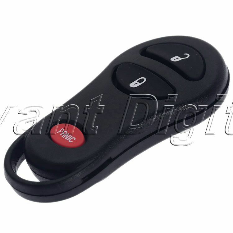 Replacement Entry Keyless Remote Fob Clicker Case Shell For Dodge Chrysler JEEP