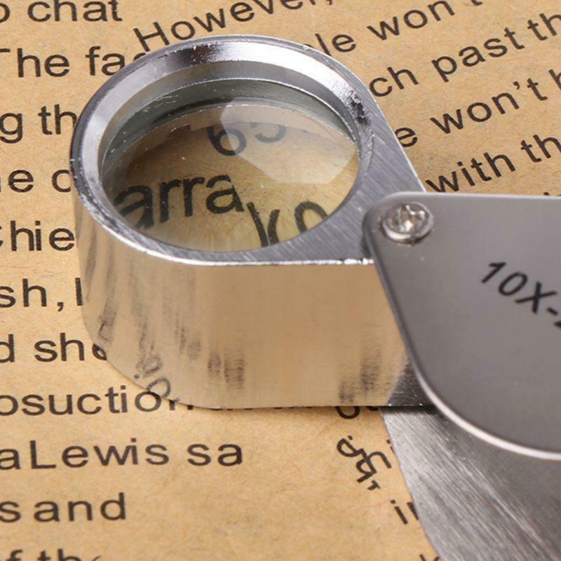 Mini Triplet Jeweler Eye Loupe Magnifier Magnifying Glass Jewelry Diamond Hot