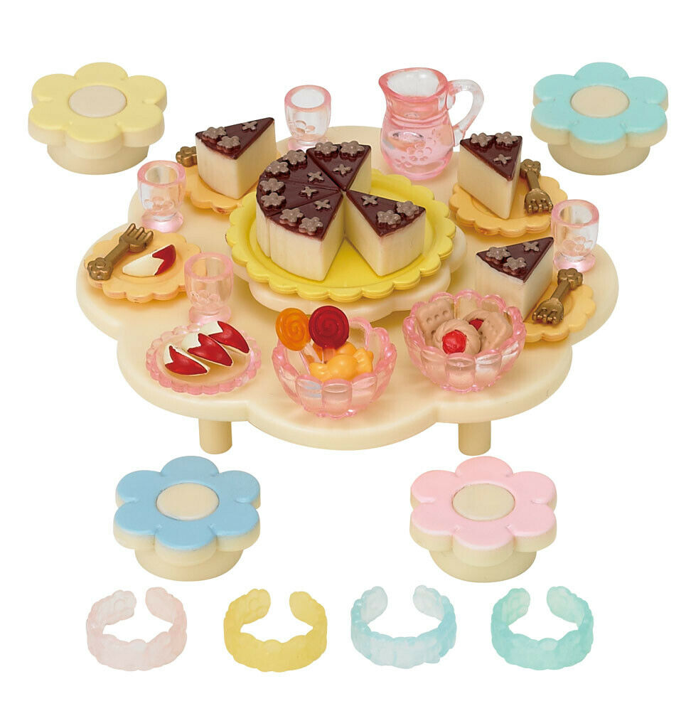 Sylvanian Families Baby & Child Theme 5104 Nursery Party Set /Age 3+ Bnib