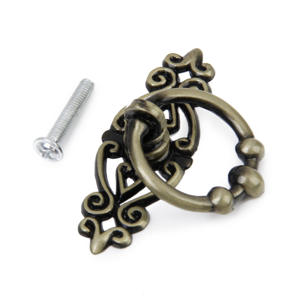 Knob Pull Handle Cupboard Door Knobs with Screws Easy to Install Replacement