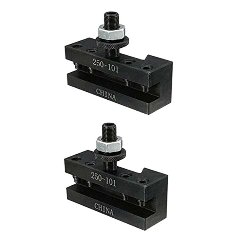 2PCS  Change Turning and Facing Holder 250-101 for Lathe Tool Post Holder R7F3F3