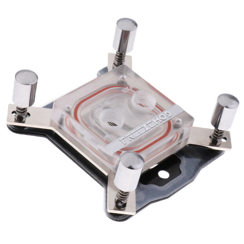Acrylic Copper Baseboard Water Cooling CPU Block for Intel 1150 1151 1155