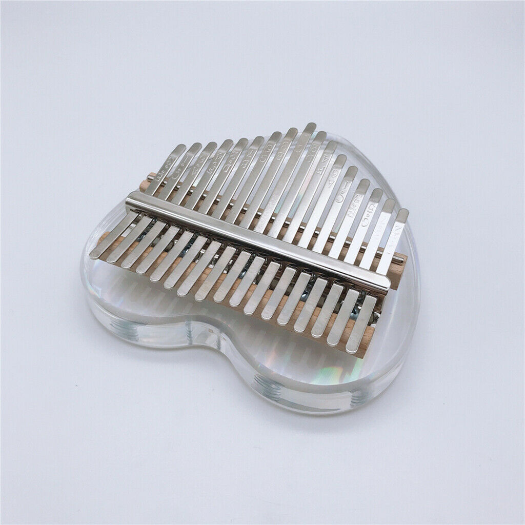 Portable Small Metal Key Kalimba 17 Key Finger Thumb Piano Mbira Tuning Hammer