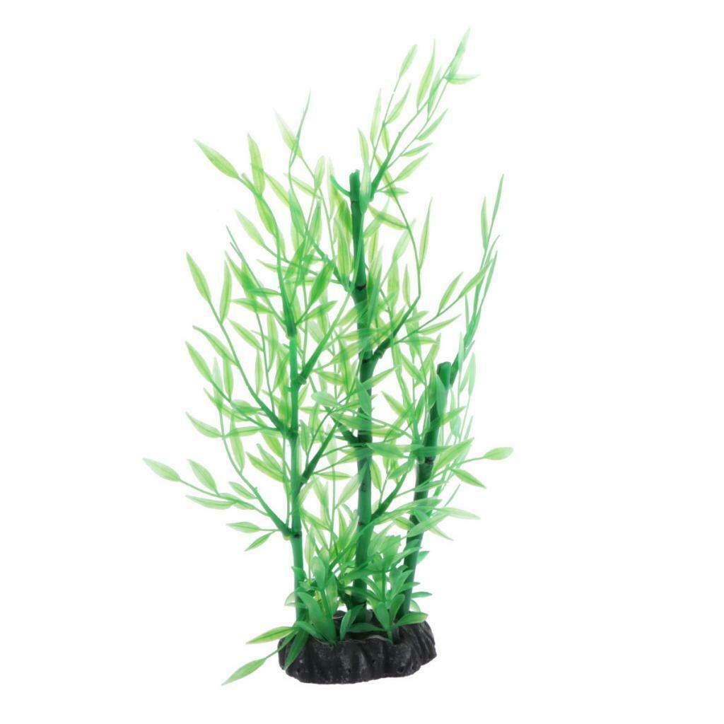 Aquatic Aquarium Bamboo Bar Green Aquarium Plants