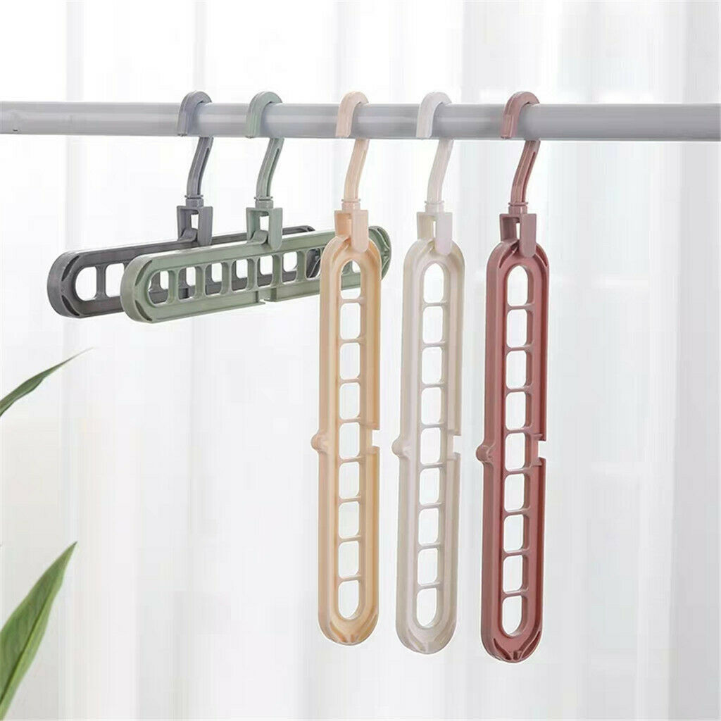 Set of 12 Clothes Hanger Plastic Suit Hangers Clothes Hanger Space Saving