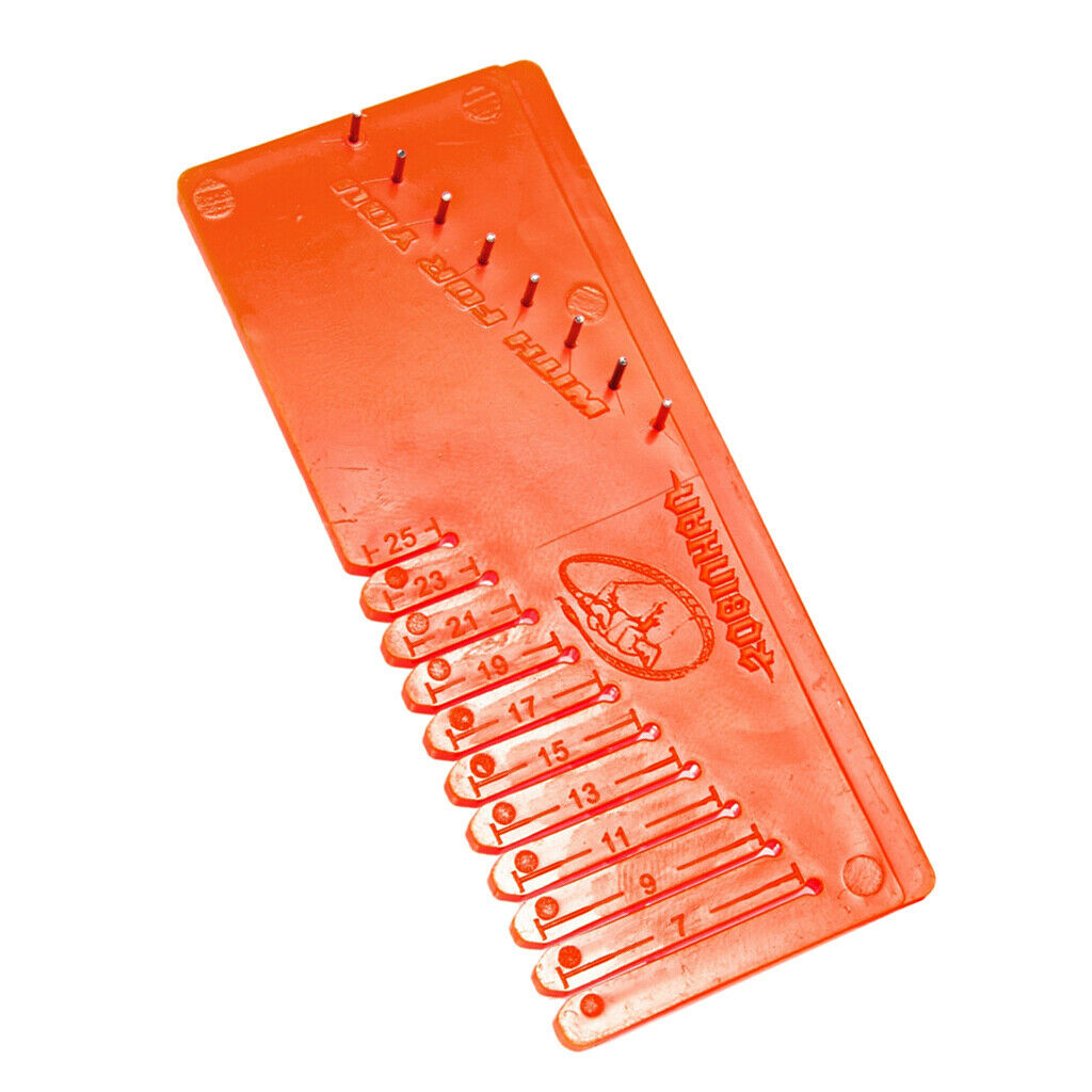 Carp Fishing Jig Tool Feeder Jigs Hair Leader Measurement Angler Equipment