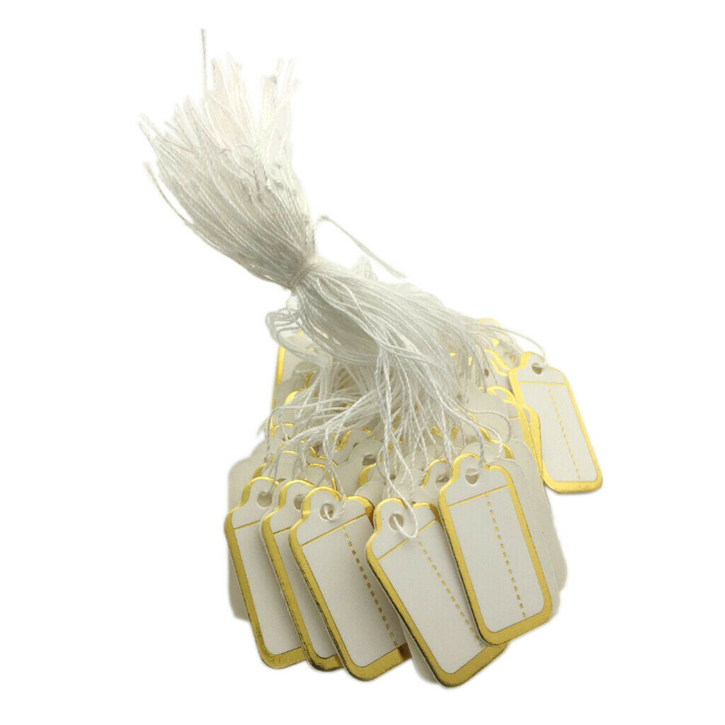 1000 labels, hanging labels, price labels, price tags with strings