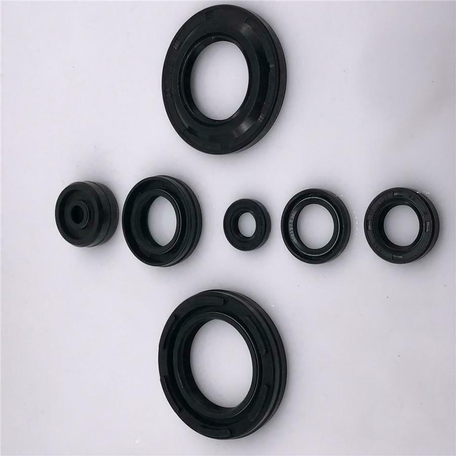 1pc Auto Truck Engine Oil Seal Kit Black For Yamaha Banshee YFZ350 1987-2006