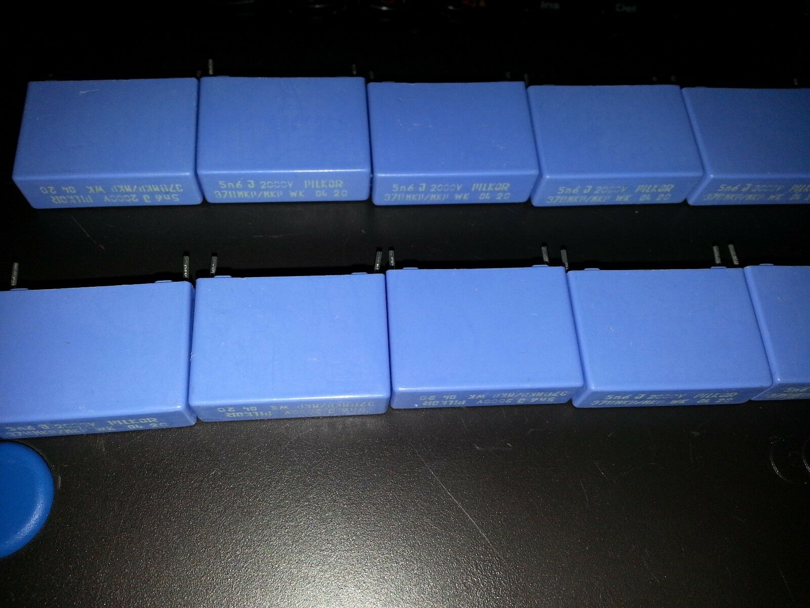 10pcs NOS PILKOR 5.6NF 2000V 5% 22.5mm pcm HI END MKP CAPS ROHS !