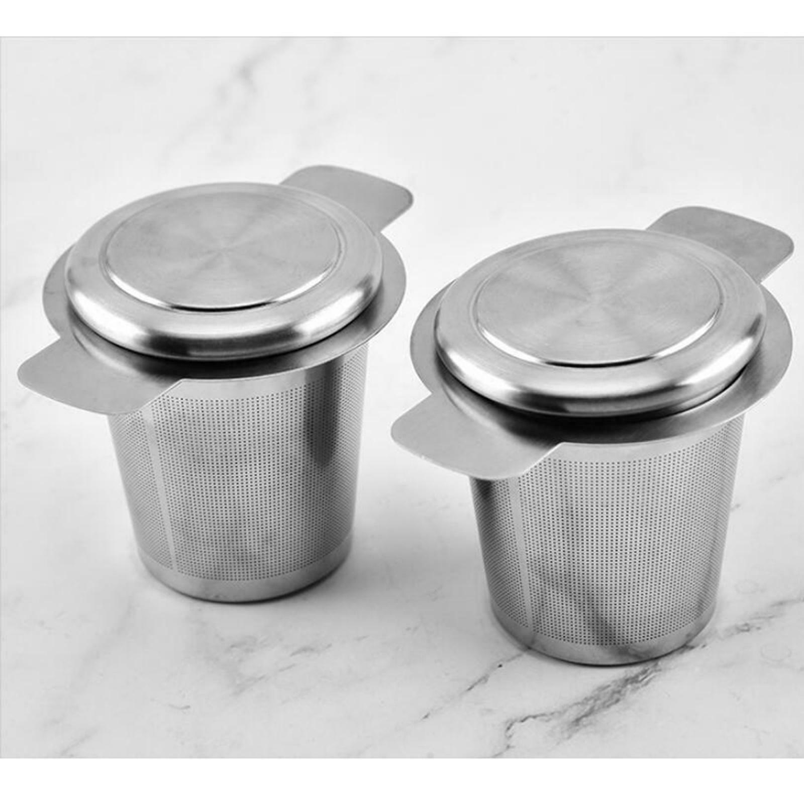 Food Grade Tea Strainer Steeper Tea Infuser Stainless Steel Filters Kitchen