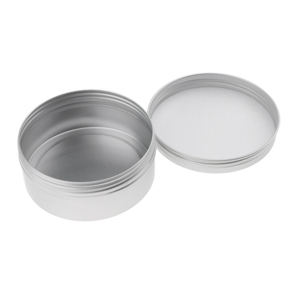 5pcs 250ml Aluminium Lip Balm Tin Pots Cosmetic