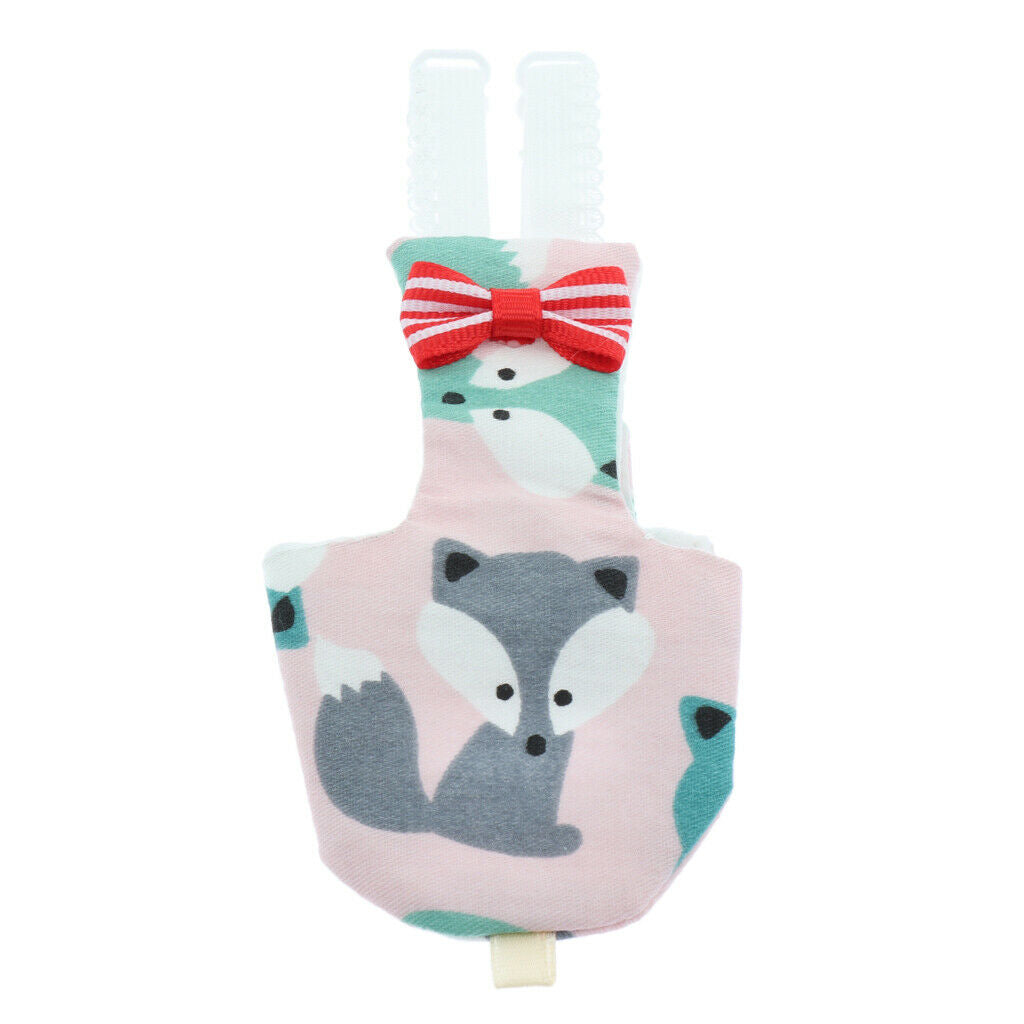 Parrot Reusable Nappies Pocket Cloth Diaper Bird Pee Pad Pink for Birds S