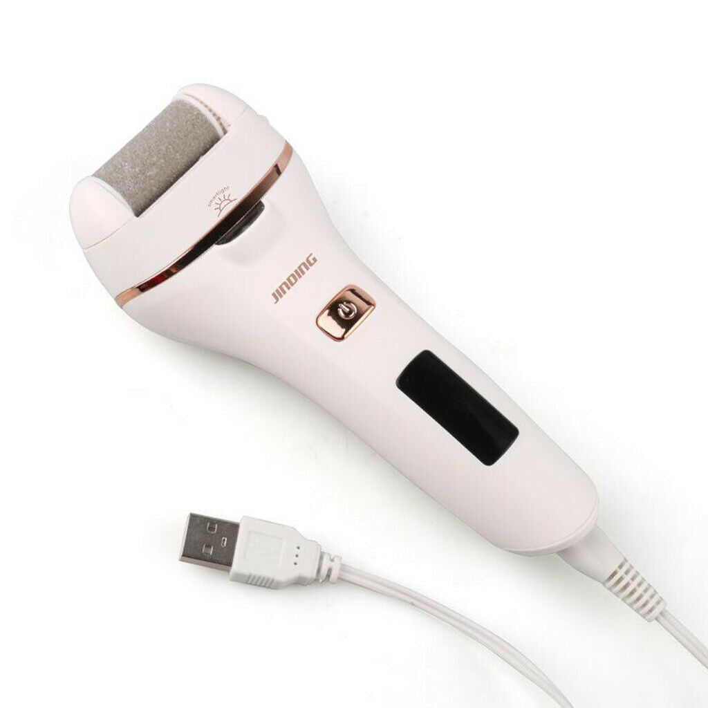 Electric Callus Remover w/Light For Feet Tool Foot File Dead Skin Remover