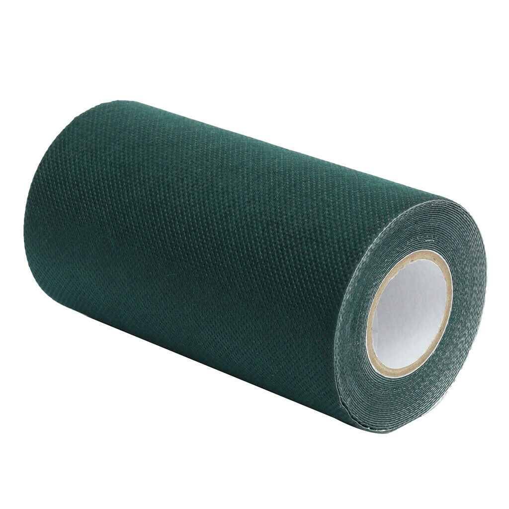 Artificial Grass Seaming Tape Self-Adhesive Tape- 15cmx5m/ 6''x16.5ft, Green