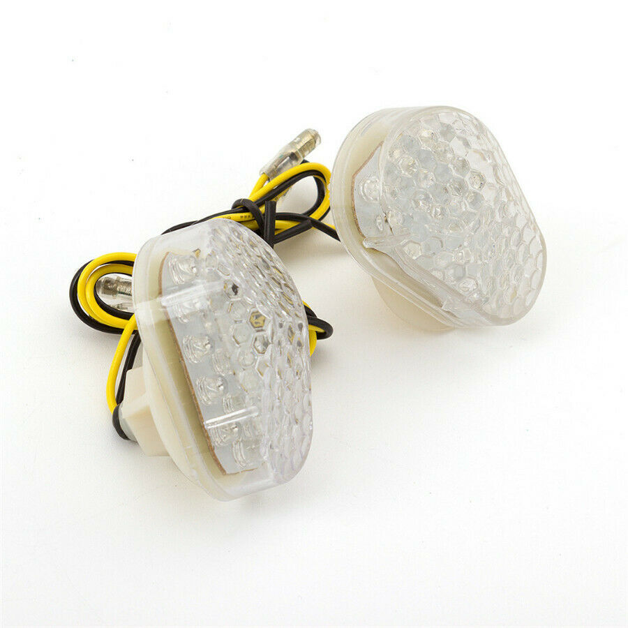 ABS Plastic Amber Turn Signal For Kawasaki ZRX1200 ZX9R Z750 ZX Waterproof Lamp