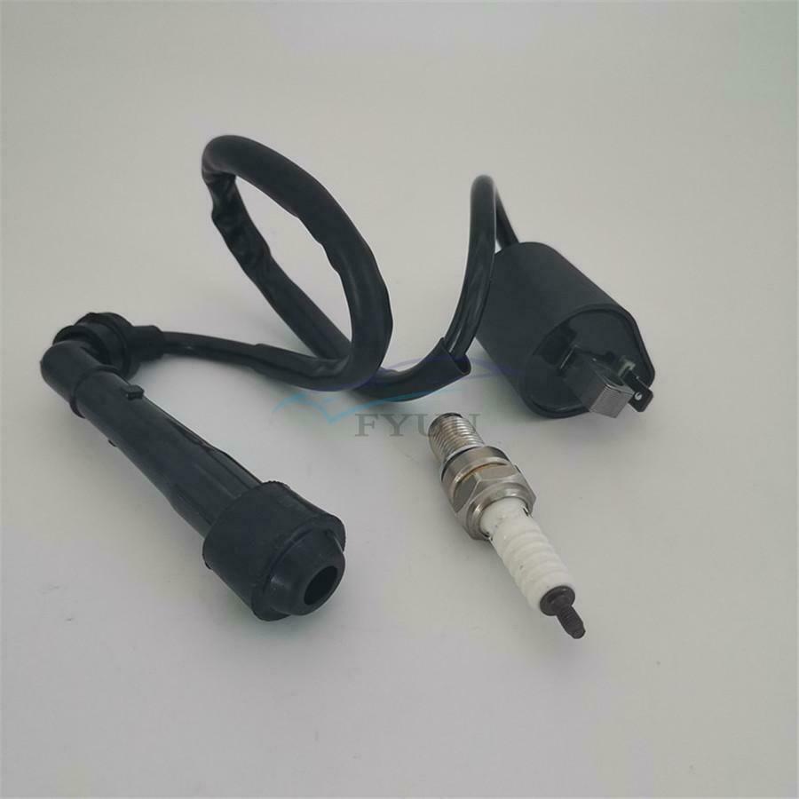 Ignition Coil W/ Spark Plug For Yamaha Raptor 660R YFM660R Grizzly 660 YFM660FA