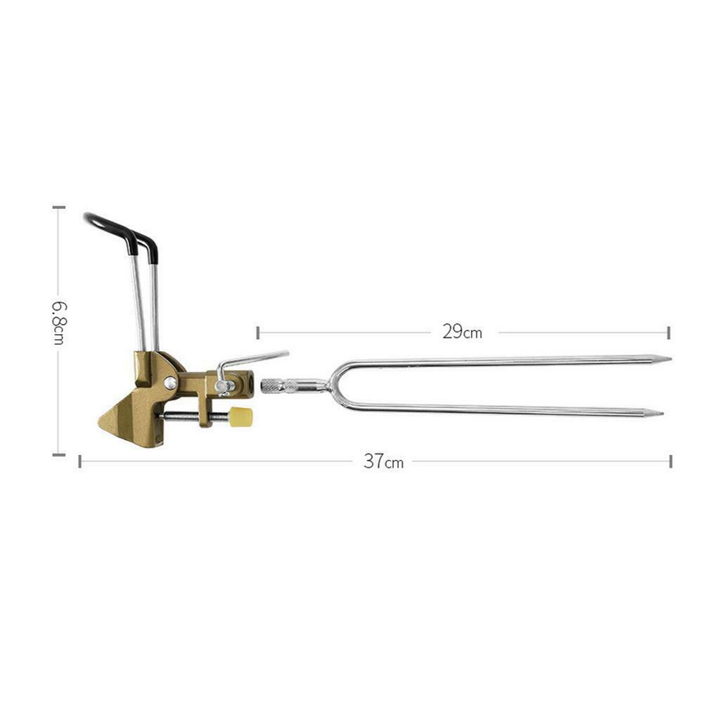 Universal Angle Adjustable Fishing Rod Holder Stand Aluminum Alloy Bracket @