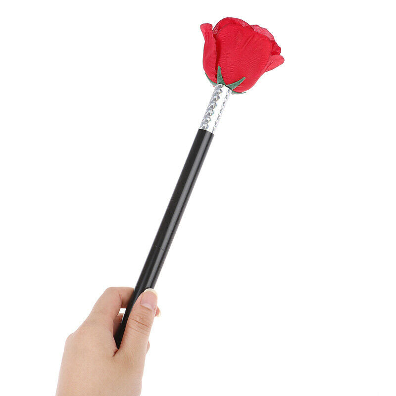Stick Rose Flower Magic Tricks Flowers Close Up Street Stage Magic Pr JD