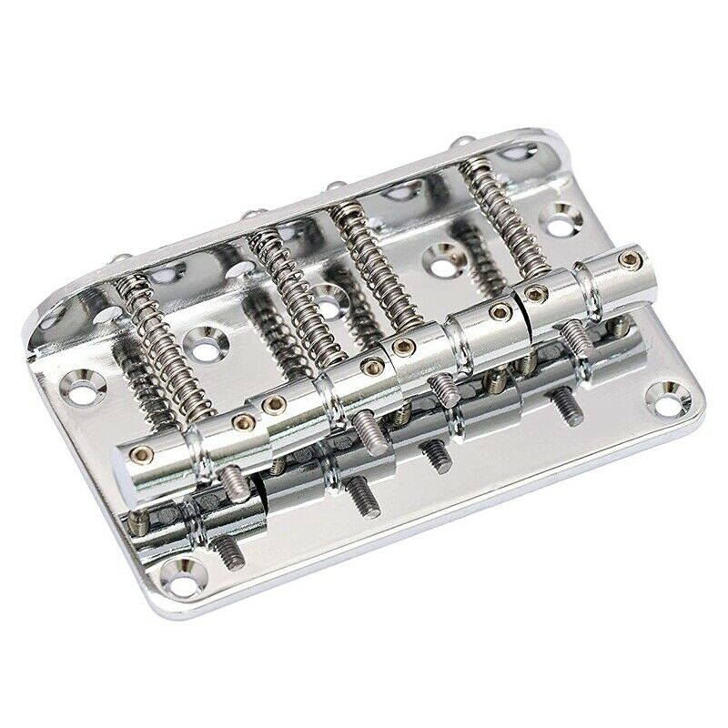 5X(Hard Tail Fixed Bass Guitar Bridge Compatible with 4 String Jazz Bass o I5X3)