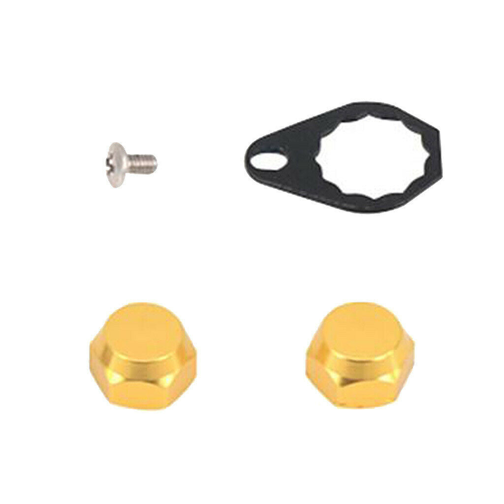 Screw Nut Locking Plate Kit for Fishing Reel Handle DIY Accessory M8 for AD