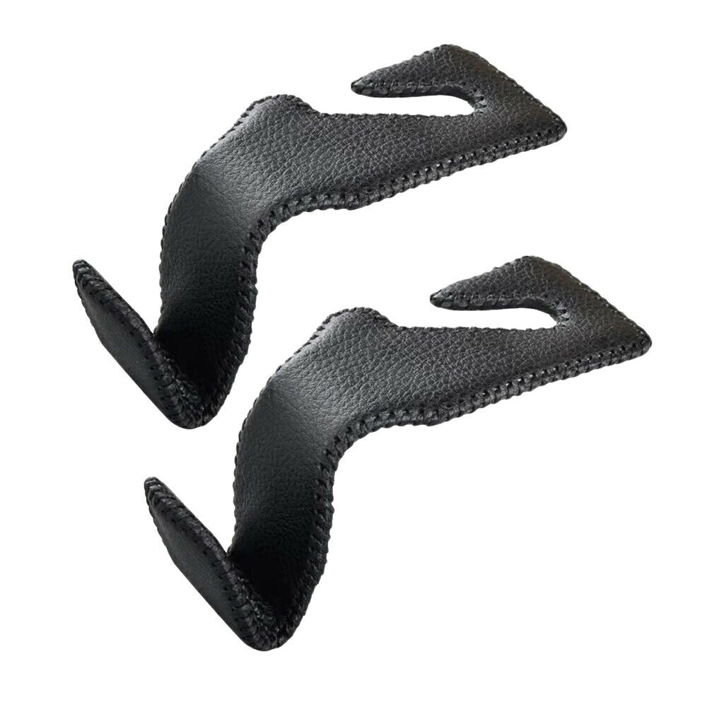 2x Universal Car Seat Headrest Hook Back Seat Purse Bag Handbag Hanger