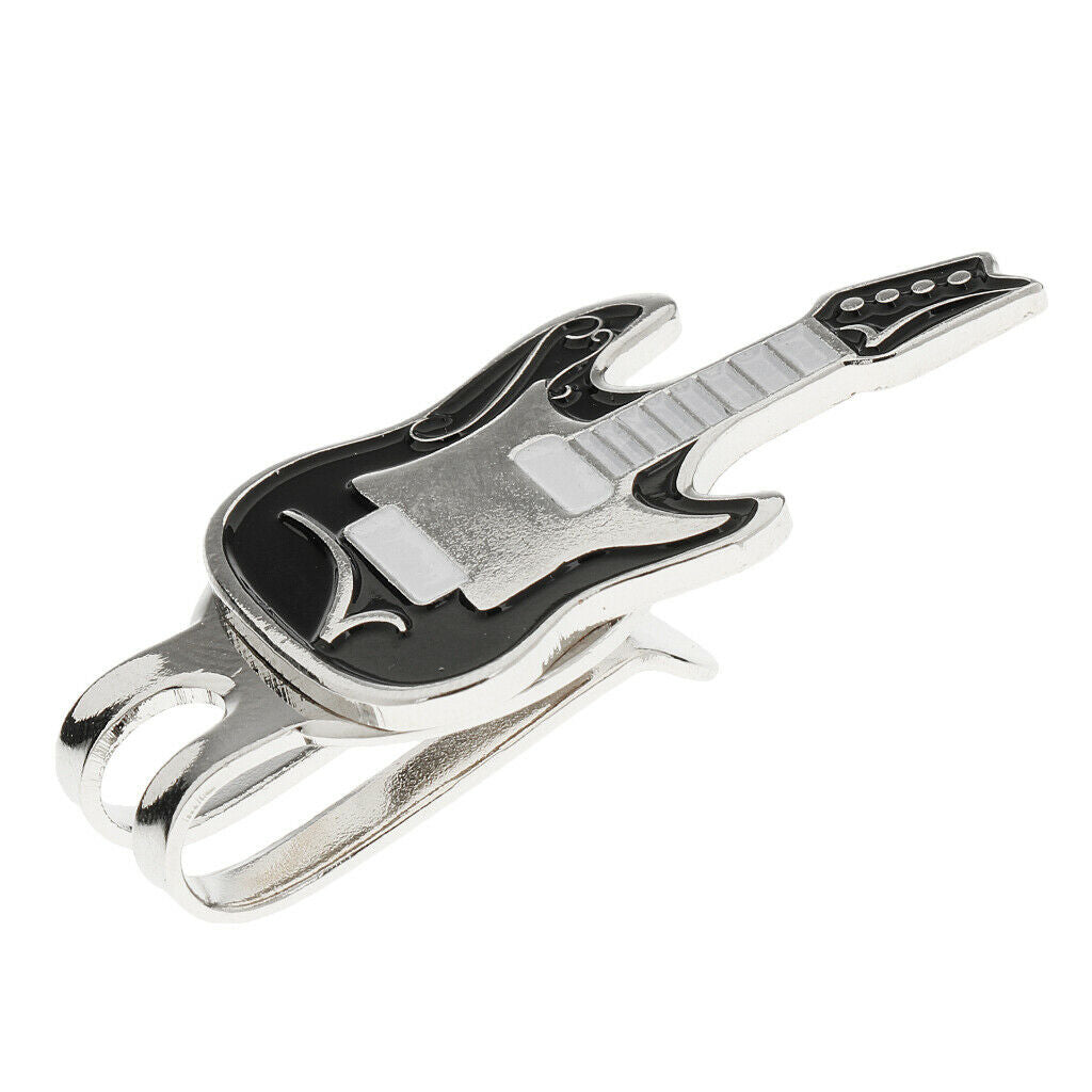 Rugged Electronic Guitar Hat Clip Golf Ball Markers Fit For Golf