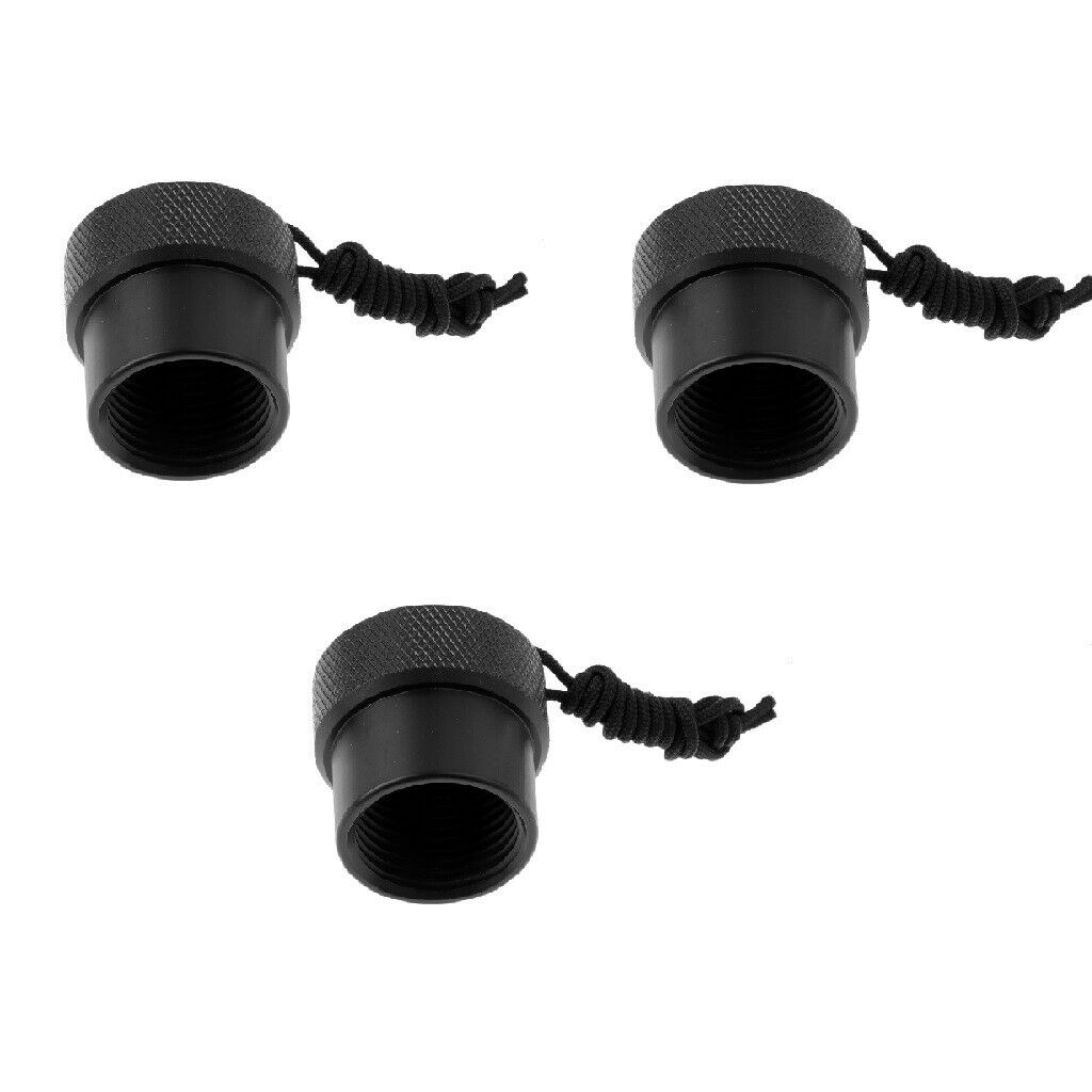 3Pcs Diving First Stage Threaded Dust Plug Replacement Accessories Kit