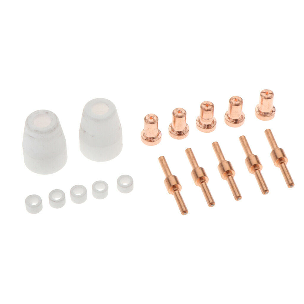 17x 40A Air Plasma Cutter Consumables Kit Accessories Nozzle Tip