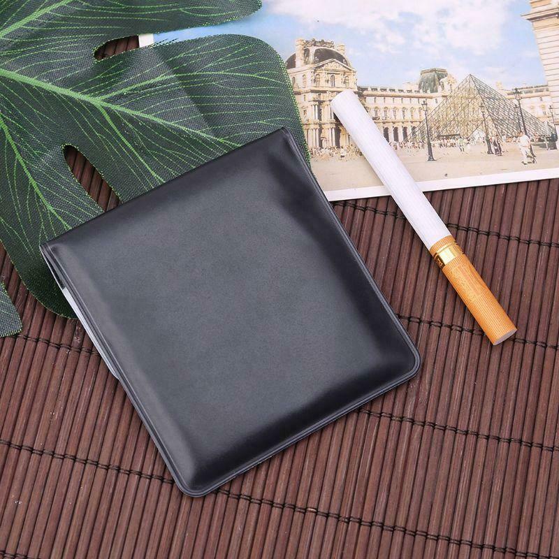 Portable Ashtray Pocket Smoking Cigar Tobacco Ash Storage Bag Fireproof PVC
