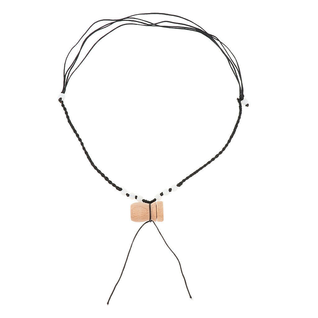 10pcs Fashion Beech Wood Essential Oil Diffuser Necklace Aromatherapy Oils