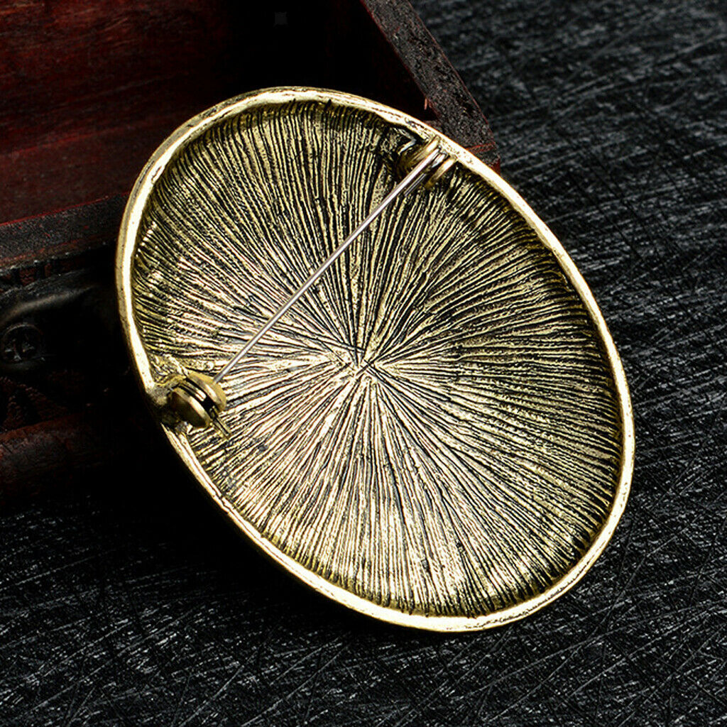 10 lot Viking Norse Brooch Retro Shield Shawl Coat Scarf Collar Clasp Pin