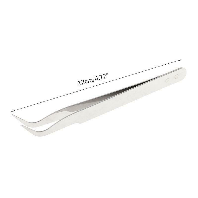Stainless Steel Clip Cleaning Tweezers Pet Ear Grooming Reptile Feeding Supplies