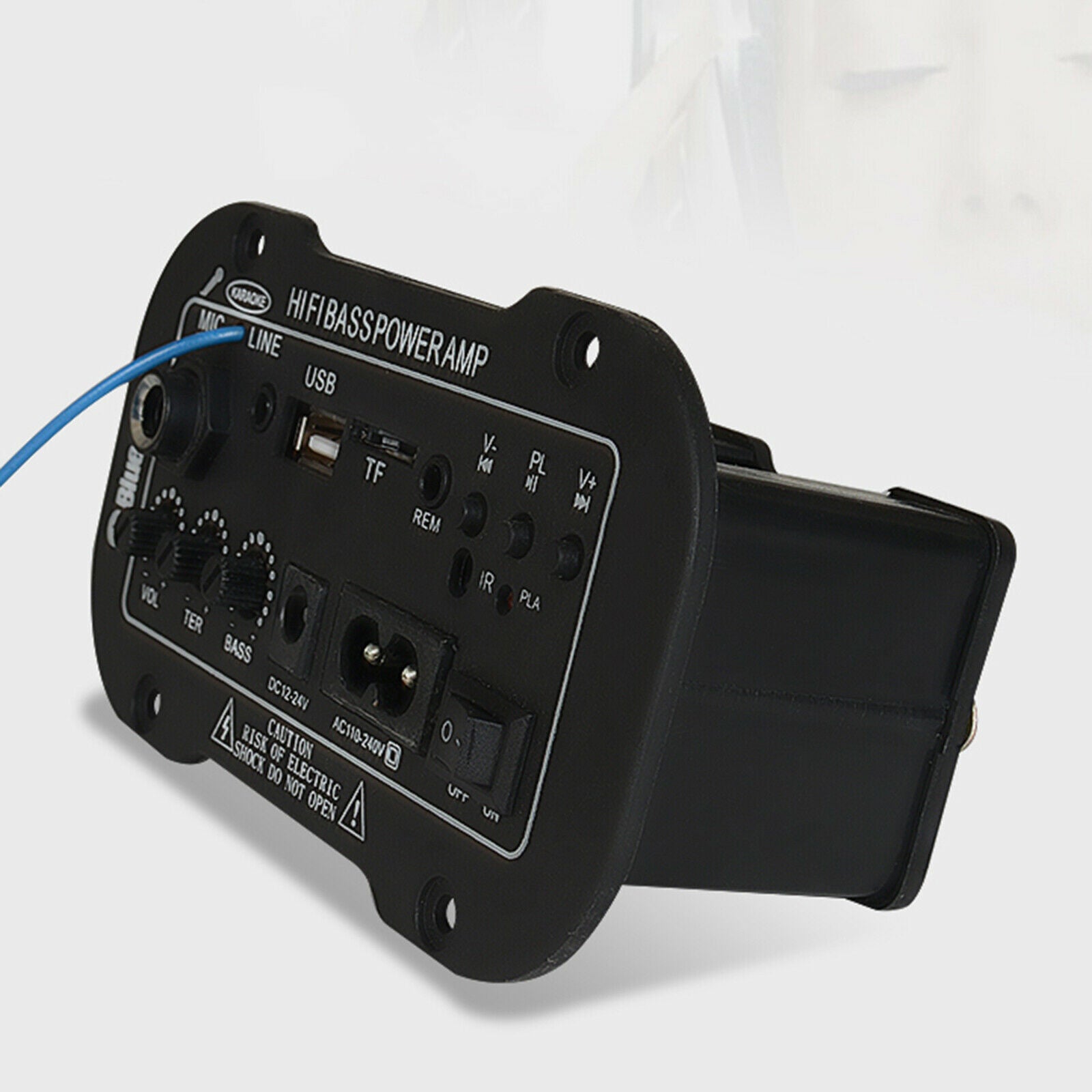 Car Bluetooth Hi-Fi Bass Power Amplifier AMP Mini Digital Speaker Radio DIY