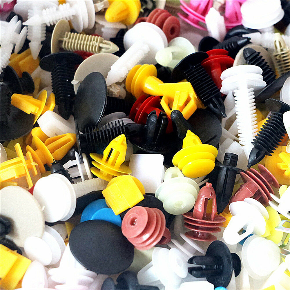 Universal 400Pcs Mixed Car Fastener Auto Door Bumper Fender Retainer Rivet Clips