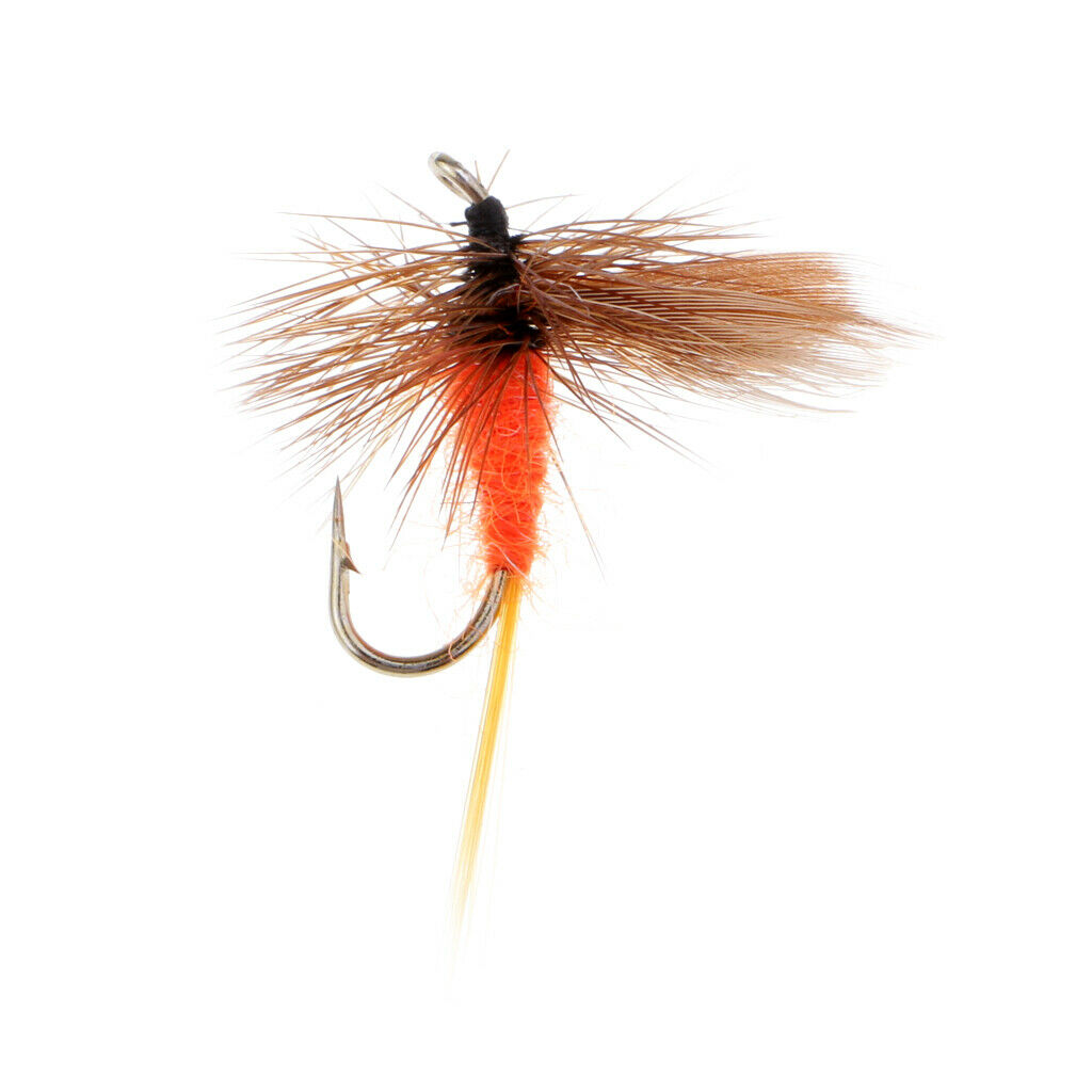 5pcs Fishing Flies Simulation Insect Flies Fly Fishing Lures Hook Baits Suitable