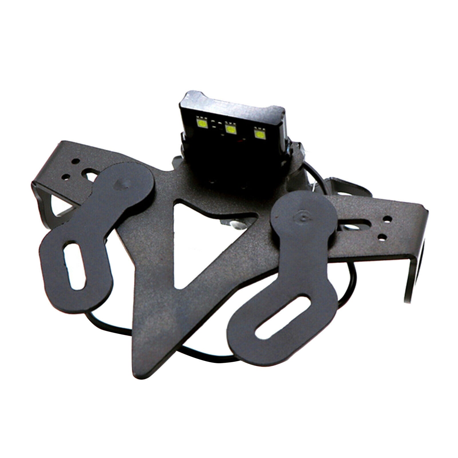 Motorcycle Rear License Plate Holder w/ LED Light Kit for YAMAHA MT 07 FZ07