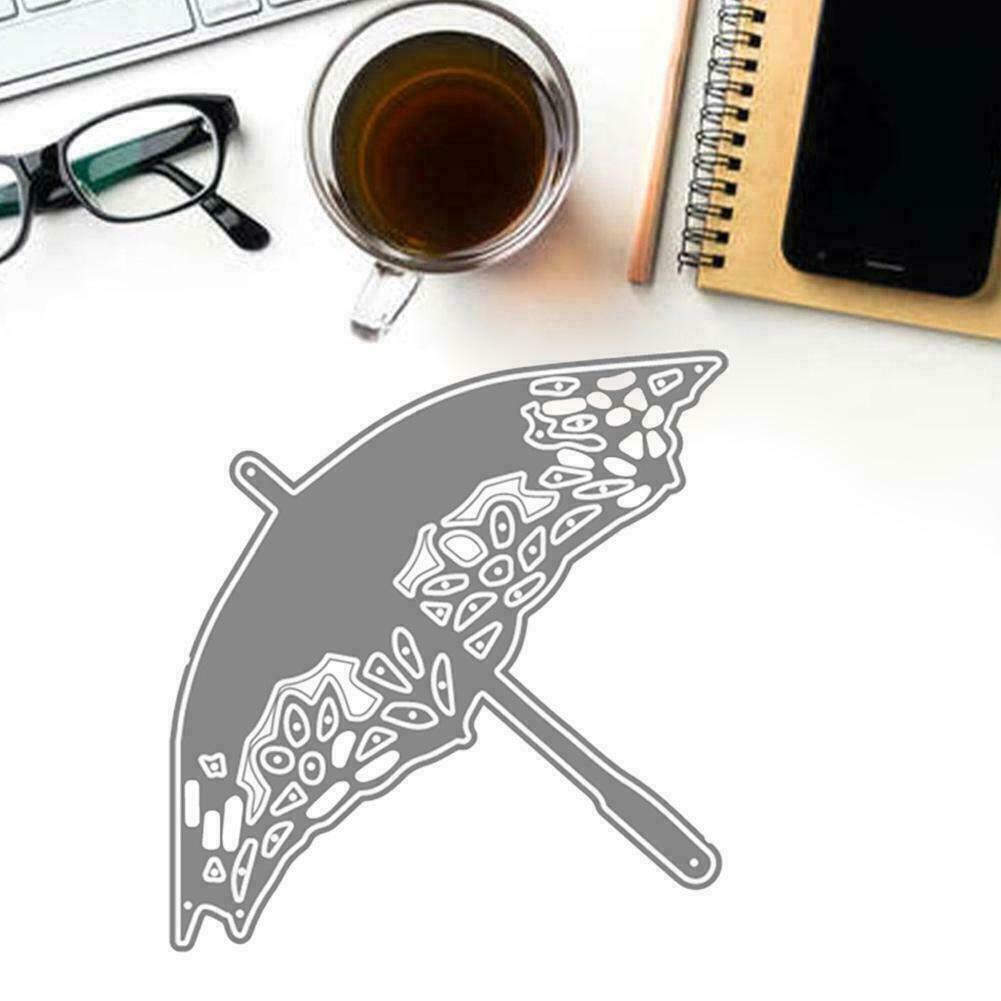 Umbrella Metal Cutting Dies Die Cut Stencil Embossing Scrapbooking Photo x1 L5K3