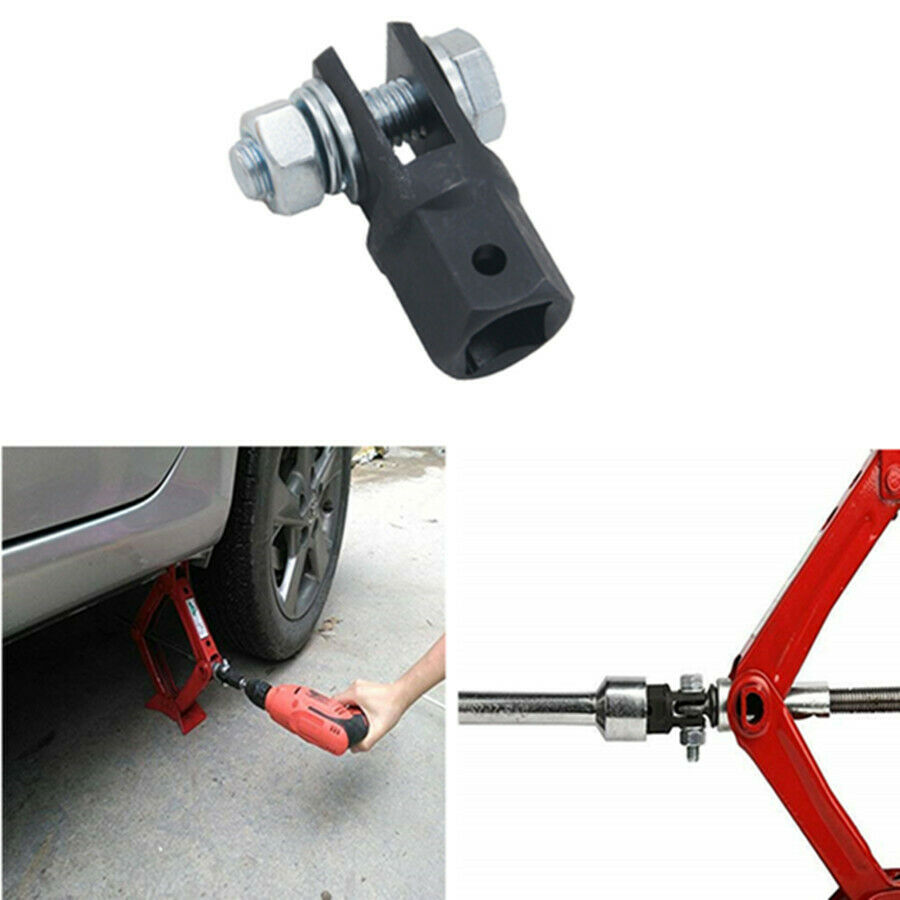 Scissor Jack Adapter For Use W/ 13/16'' Lug Wrench or 1/2'' Drive Impact Wrench