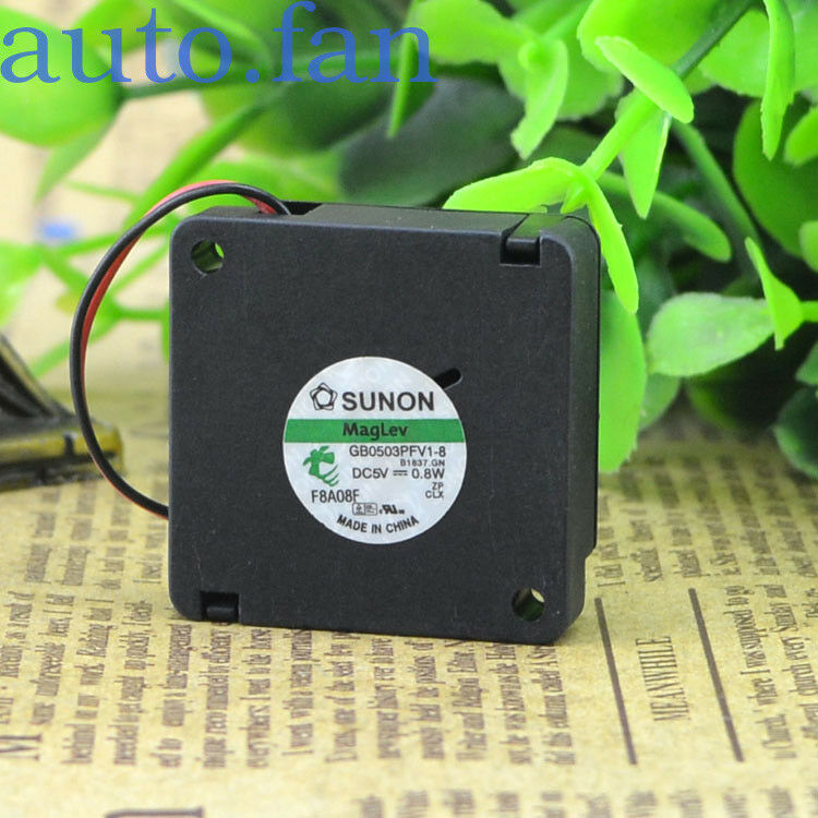 For The SUNON 3010 3CM 5V 0.8W fan GB0503PFV1-8 2line