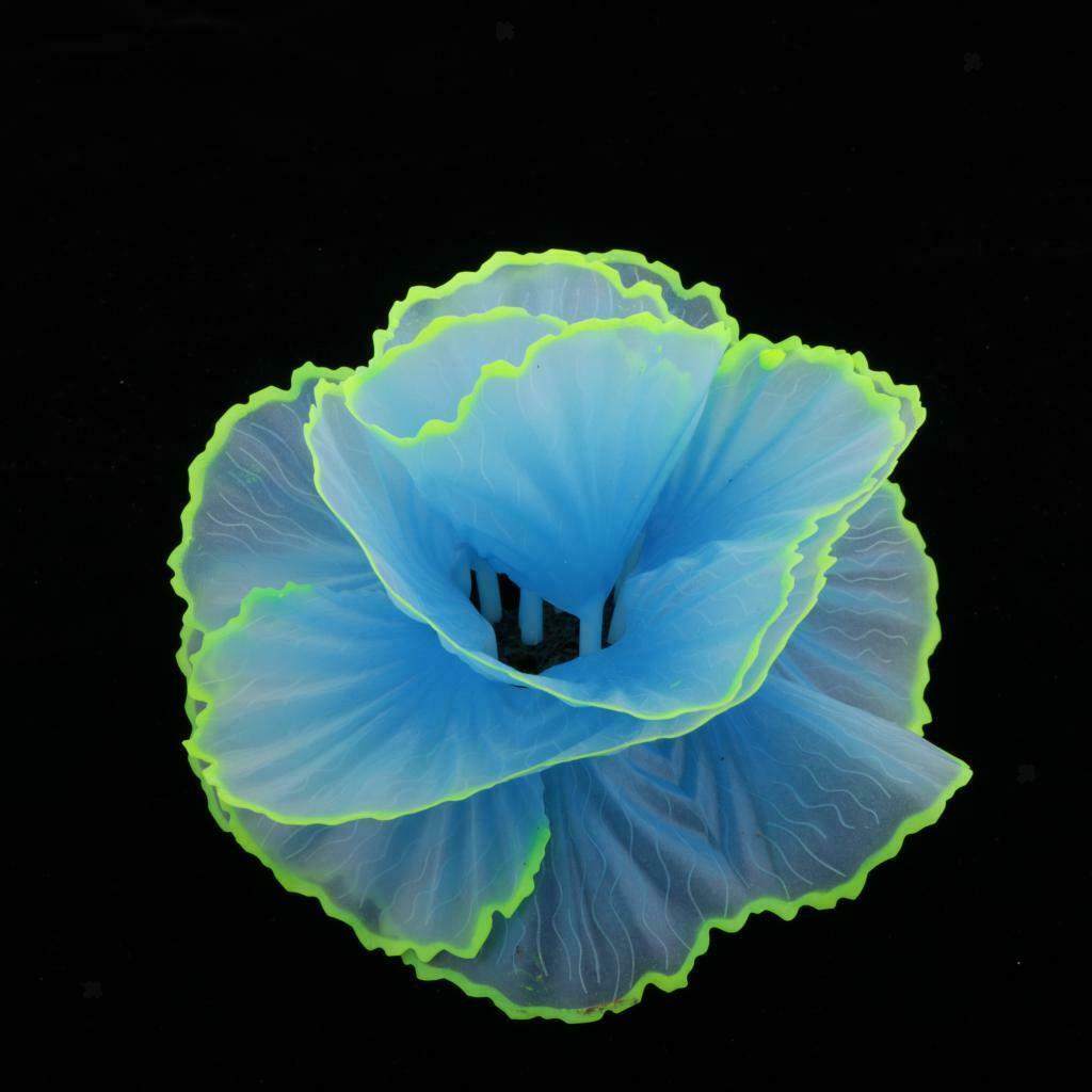 Aquarium Artificial Corals  Tank Aquarium Ornament for  Tank Blue