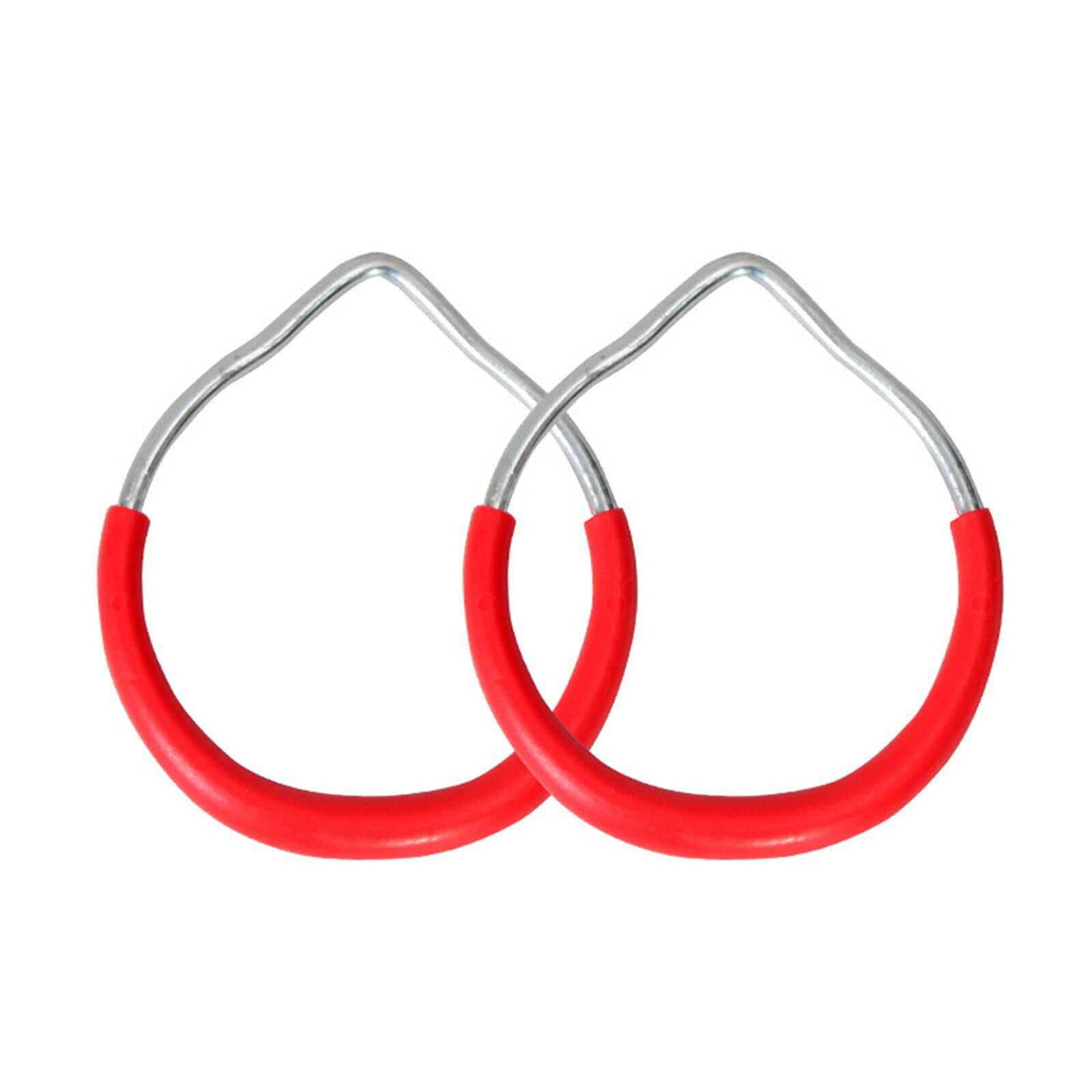 Anti-Slip Gym Rings Pull Up Durable Outdoor Swing Rings Monkey Ring Workout