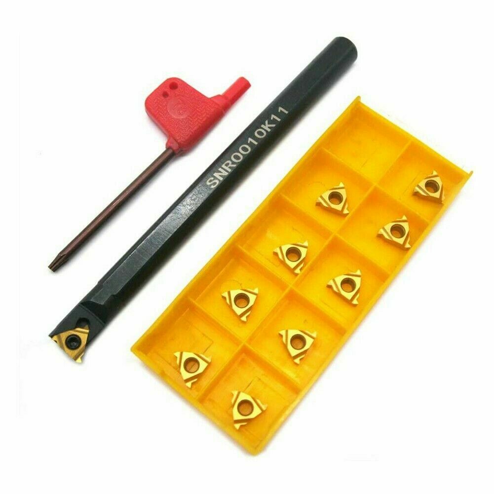 SNR0010K11 Threading Turning Boring Bar Holder +11IR AG60 BP010 Threading insert